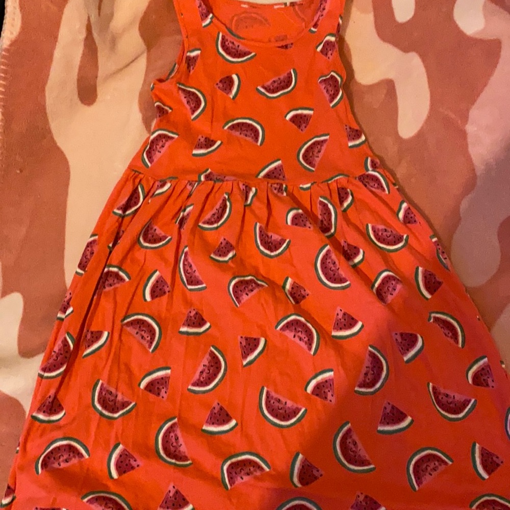 Jersey watermelon dress